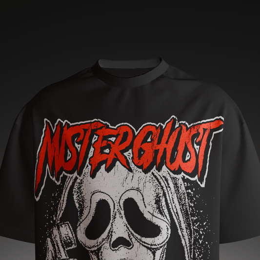 Halloween Special: Ghost Face(Oversized Tee)