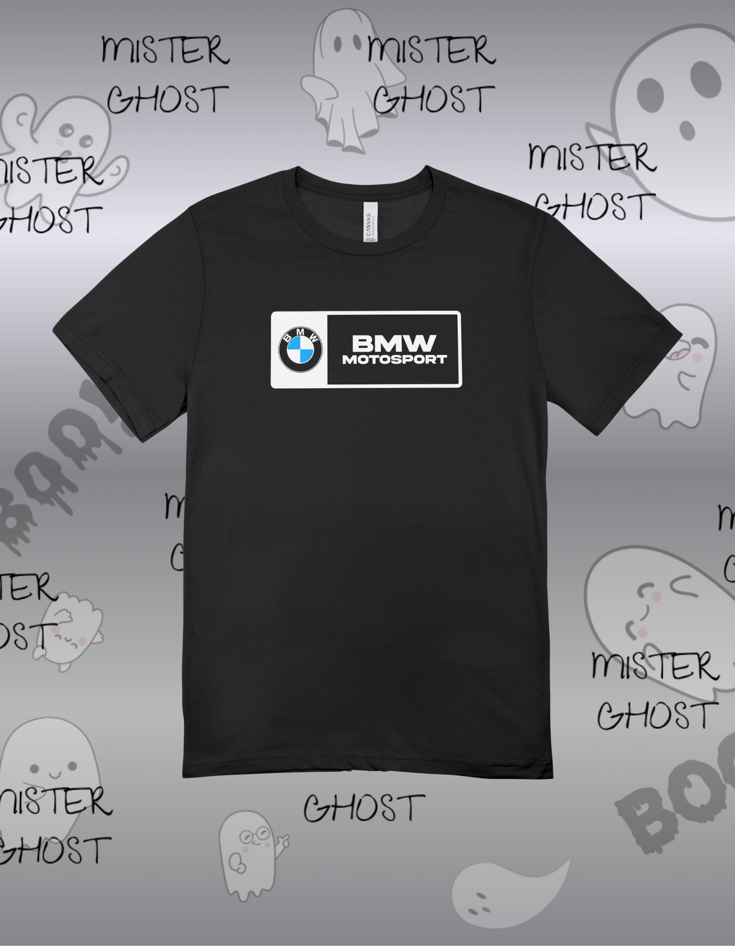 Car logo tees(Black & White) Regular Fit