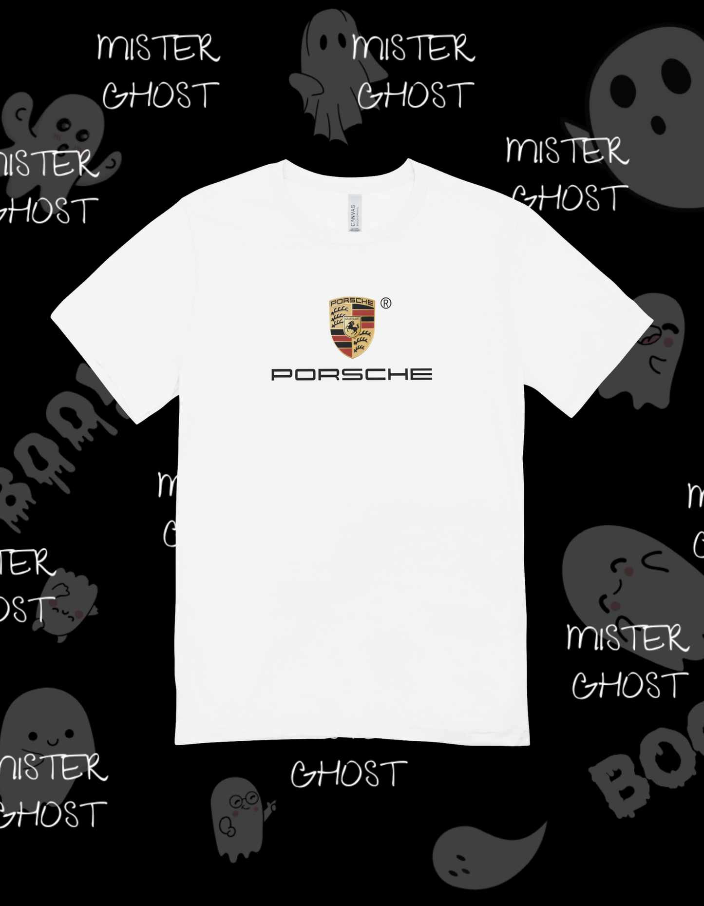 Car logo tees(Black & White) Regular Fit