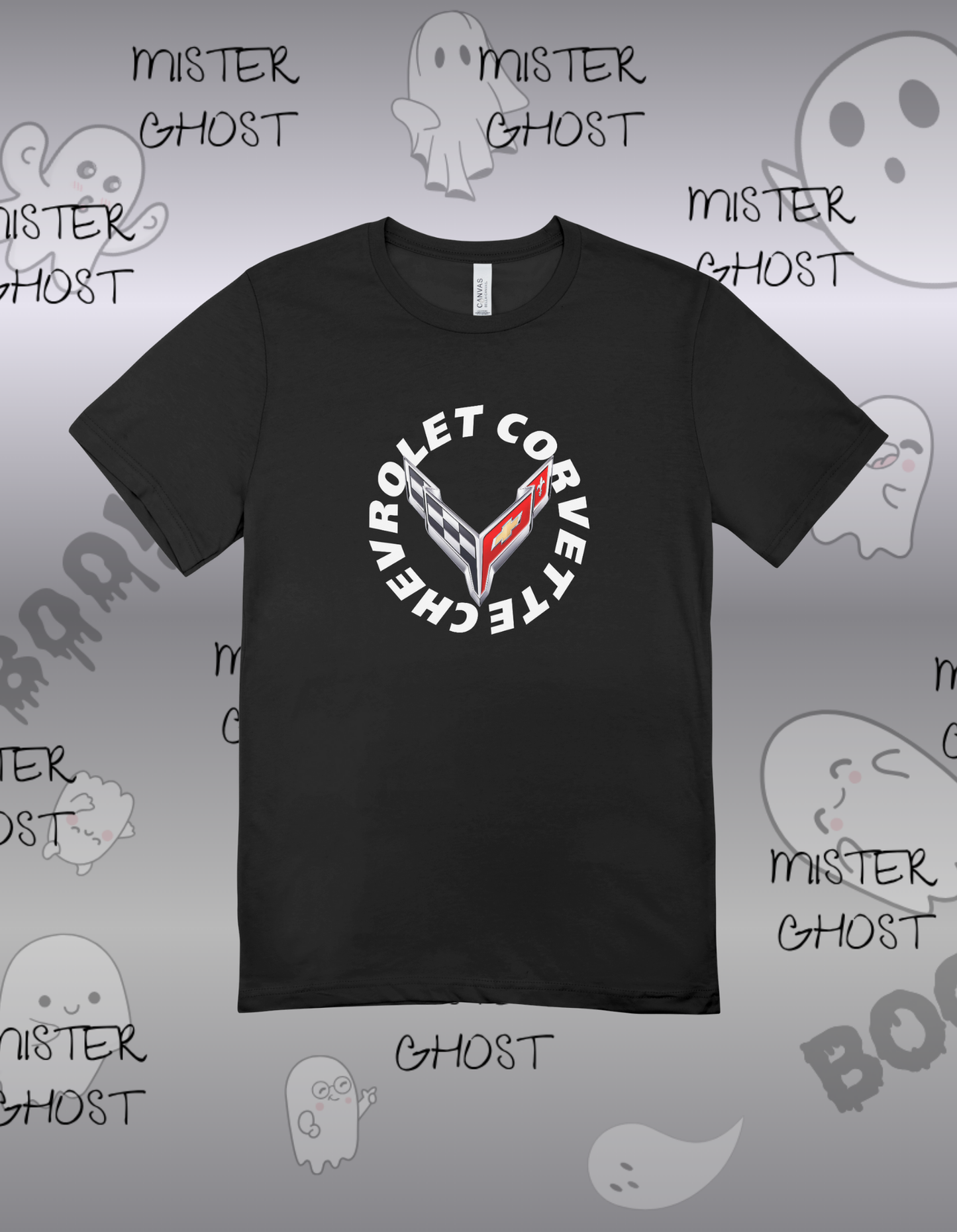 Car logo tees(Black & White) Regular Fit