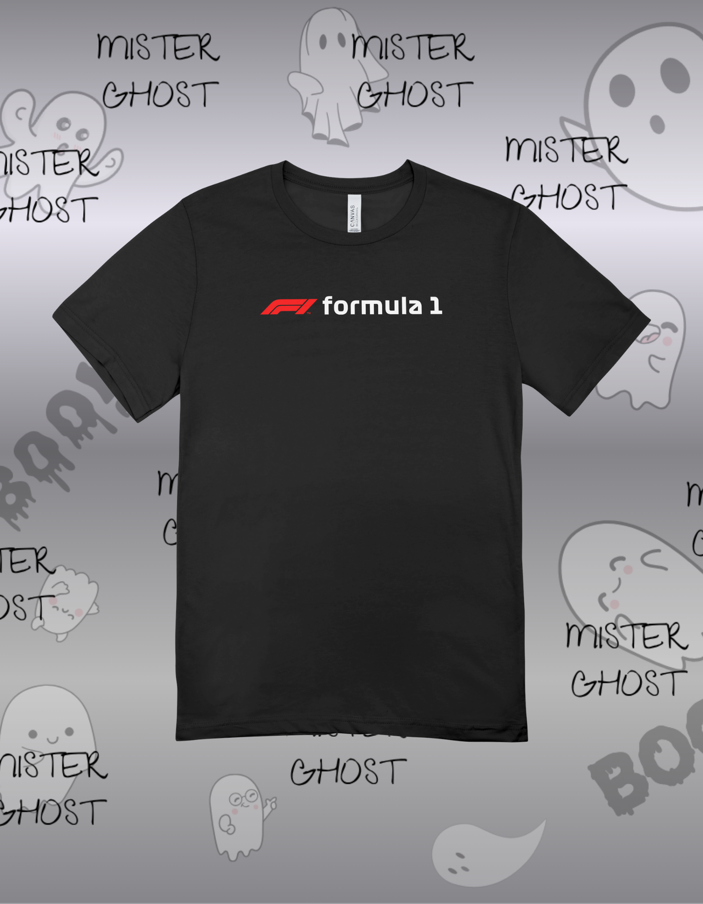 Car logo tees(Black & White) Regular Fit