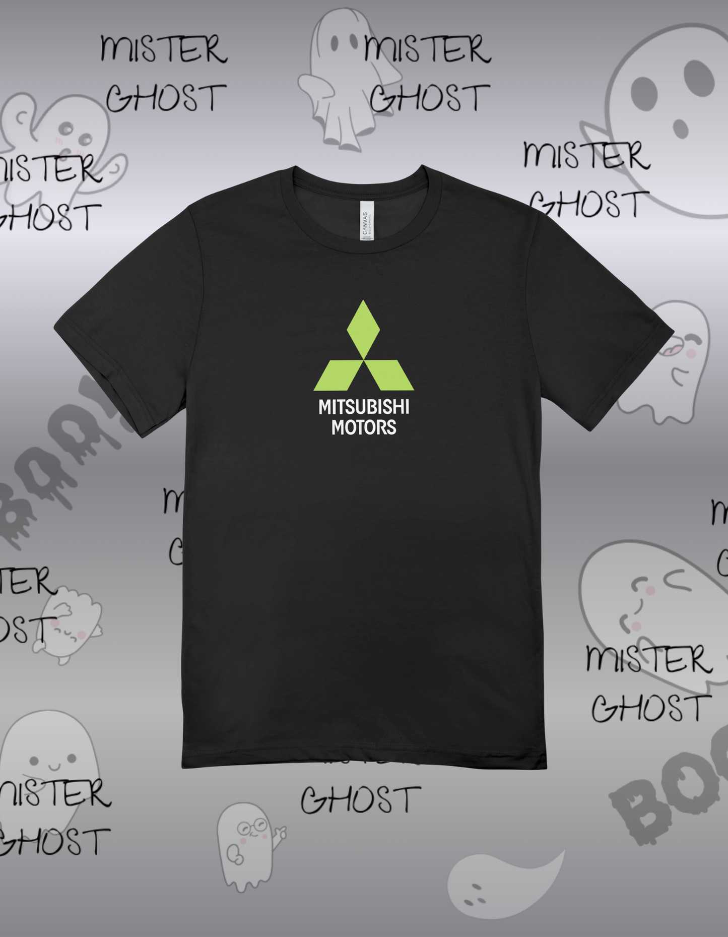 Car logo tees(Black & White) Regular Fit