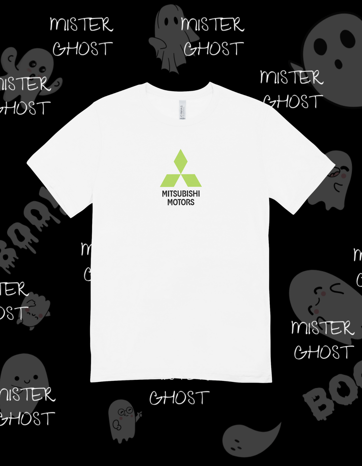 Car logo tees(Black & White) Regular Fit