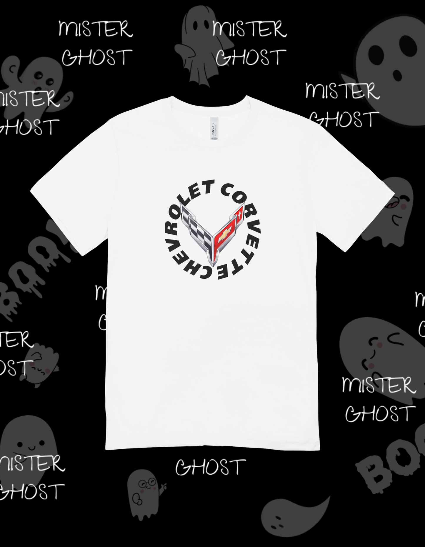 Car logo tees(Black & White) Regular Fit