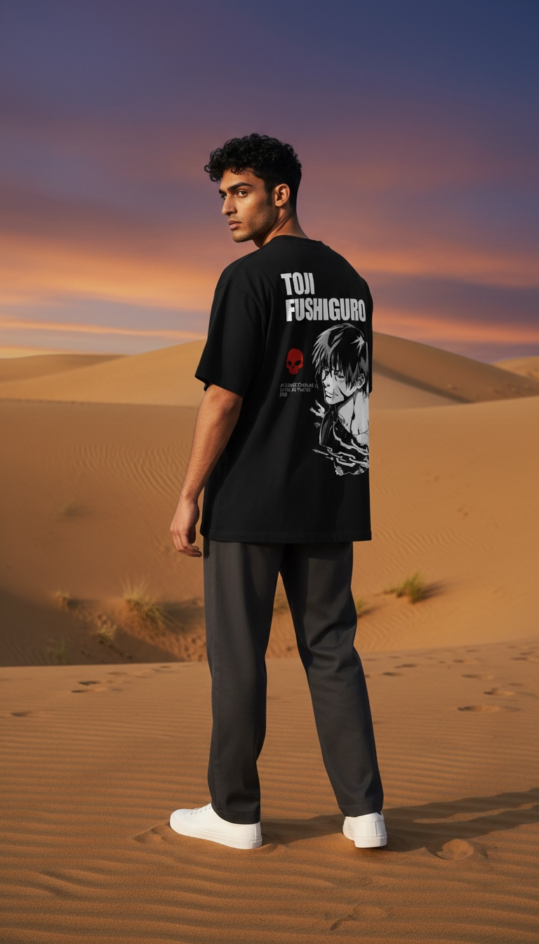 Toji Fushiguro Anime Oversized Tee