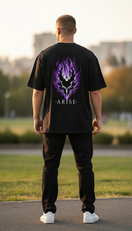 Arise Shadow Flame Oversized Tee