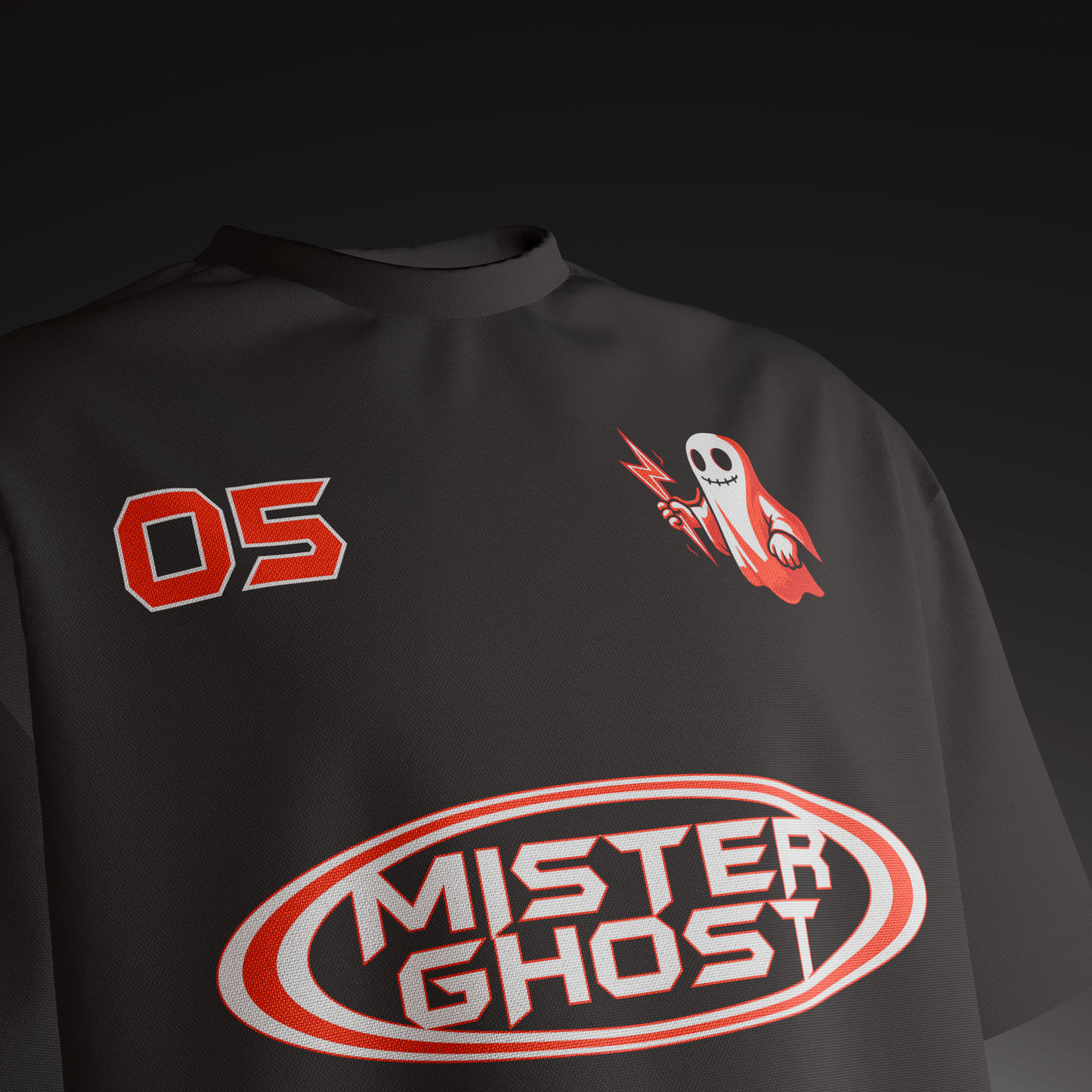 Red Phantom 05 (Oversized Tee)