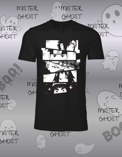 Shinobi Eyes- Anime Half Sleeve T-shirt(Regular Fit)