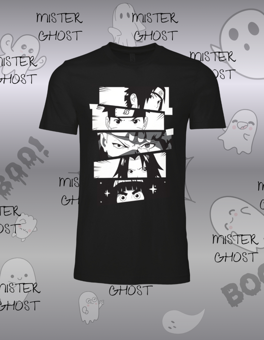 Shinobi Eyes- Anime Half Sleeve T-shirt(Regular Fit)