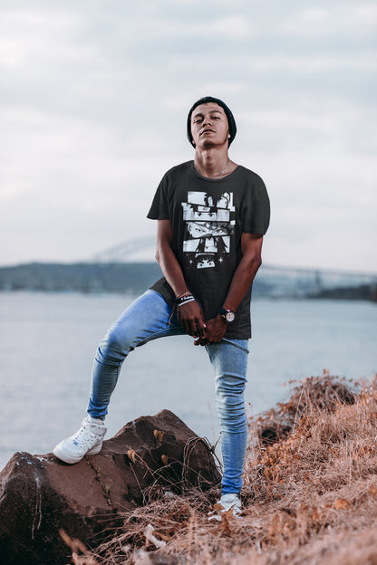 Shinobi Eyes- Anime Half Sleeve T-shirt(Regular Fit)